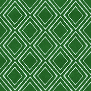 Green and White Inky Diamonds- Art by Linda Woods Mixed Media by Linda Woods Green and White Inky Diamonds- Art by Linda Woods Mixed Media by Linda Woods