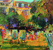Green Park  Painting by Peter Graham