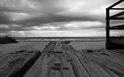 Grey Beach Digital Art by Kathleen Illes