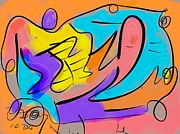 Group Hug Digital Art by Jason Nicholas
