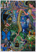 Hada de Pero Nuga Painting by Pablo Amaringo