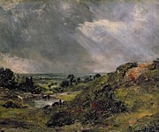 Hampstead Heath Painting by John Constable