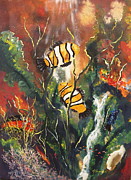 Happy Pair Painting by Miroslaw  Chelchowski