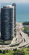 Harbor Point Condominiums Aerial Photo Photograph by David Oppenheimer