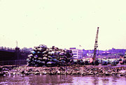 Harlem River Junkyard Photograph by Cole Thompson