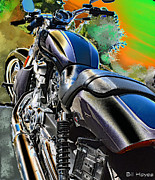 Motorcycle Abstract Photograph by DB Hayes