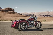 Harley-Davidson Freewheeler Digital Art by Super Lovely