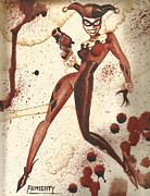 HARLEY QUINN - dry blood Painting by Ryan Almighty
