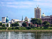 Harrisburg PA Skyline II Photograph by Susan Savad Harrisburg PA Skyline II Photograph by Susan Savad