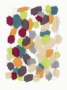Harvest Day- Abstract Art by Linda Woods Mixed Media by Linda Woods