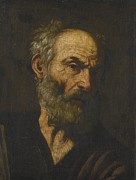 Head Of A Man Painting by MotionAge Designs