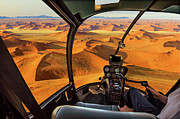 Helicopter in Dead Valley Pyrography by Benny Marty