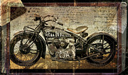 Hell On Wheels Painting by Mindy Sommers