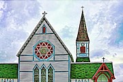 Heritage church in Trinity, NFL Photograph by Tatiana Travelways