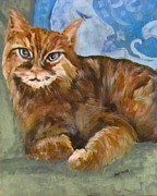 Hey Diddle Diddle  Painting by Barbara O'Toole