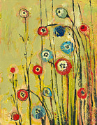 Hidden Poppies Painting by Jennifer Lommers