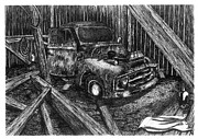Hidden Treasures Drawing by Jonathan Baldock