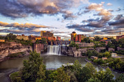 High Falls Rochester Photograph by Mark Papke