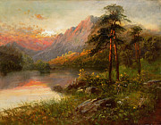 Highland Solitude Painting by Frank Hider Highland Solitude Painting by Frank Hider