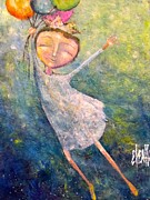 Up, Up and Away Painting by Eleatta Diver