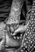 Holding Hands at Any Age Photograph by John Haldane