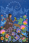 Hole In the Sky's Daughter Painting by Chholing Taha