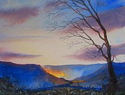 Hole of Horcum Painting by Glenn Marshall