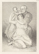 Holy Family, From Michelangelo Drawing by Henry Noel Humphreys After John Flaxman Holy Family, From Michelangelo Drawing by Henry Noel Humphreys After John Flaxman