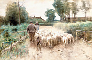 Homeward Bound Painting by Anton Mauve