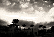 Hotel California Ink Photograph by Linda Shafer