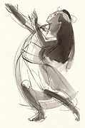 Hula Mahealani Painting by Judith Kunzle