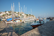 Hydra habour Photograph by Hannes Cmarits