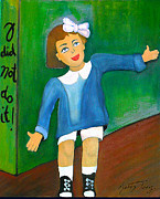 I Did Not Do That Painting by Gabby Tary