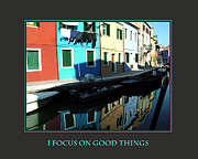 I Focus on Good Things  Photograph by Donna Corless