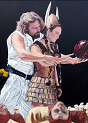 I Just Dropped In Painting by Tom Roderick