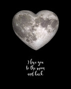 I love you to the moon and back Photograph by Delphimages Photo Creations