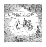 I understand French horn if played slowly Drawing by John O'Brien