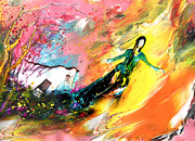I Wish I Could Fly Very Far Away Painting by Miki De Goodaboom