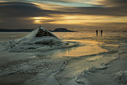 Ice Trail Hikers Photograph by Jakub Sisak