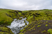 Icelandic Waterfall Photograph by Alex Blondeau