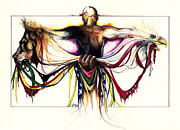 Identity Crisis Drawing by Anthony Burks Sr