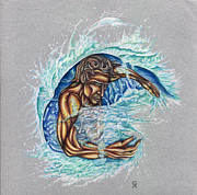 Illusive Capture Drawing by Karen Musick
