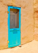 In Through The Blue Door Photograph by Brad Hodges