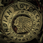 Indian Motorcycle Logo Photograph by David Patterson