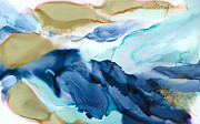 Inner Worlds - A - Painting by Sandy Sandy