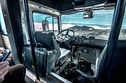 Inside the Etna Tour Unimog Photograph by Patrick Boening