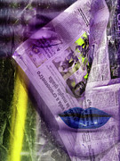 Inside the newspaper Digital Art by Gabi Hampe