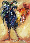 Irish Cockrel Paintings Painting by Mary Cahalan Lee - aka PIXI