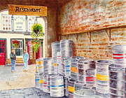 Irish Suds Painting by Karen Fleschler