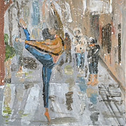 Is grace ever out of place Painting by Ovidiu Ervin Gruia